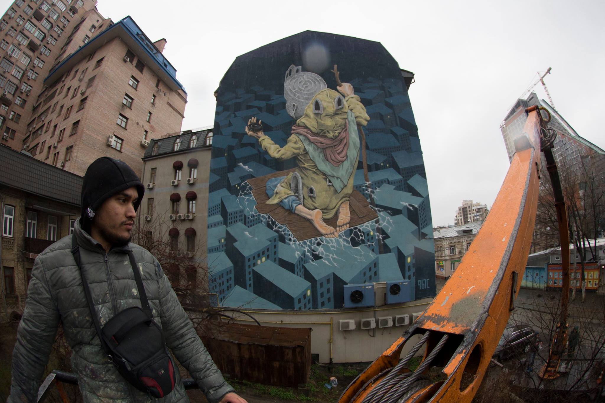 Уличная картина в Киеве попала в рейтинг лучших в мире. ВИДЕО